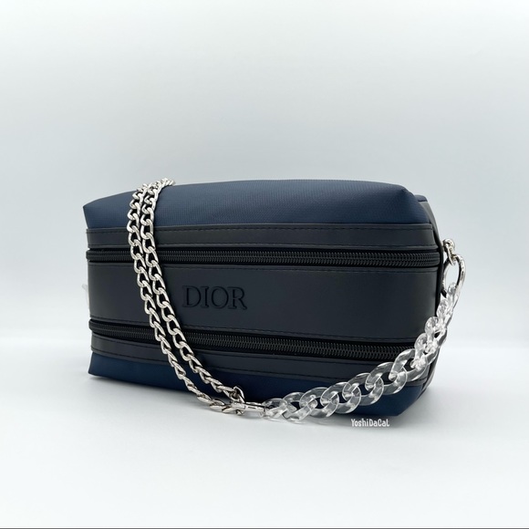 🆕 Dior Beauty Cosmetic Case to Convertible Crossbody/Shoulder/Sling Bag Handbag - Picture 6 of 14